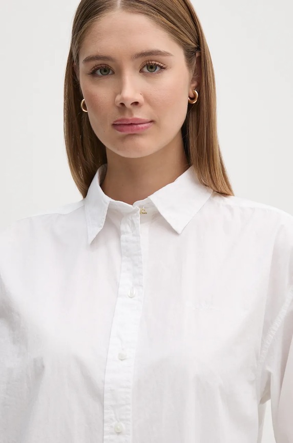 Bavlnená košeľa Pepe Jeans RITA biela PL304929