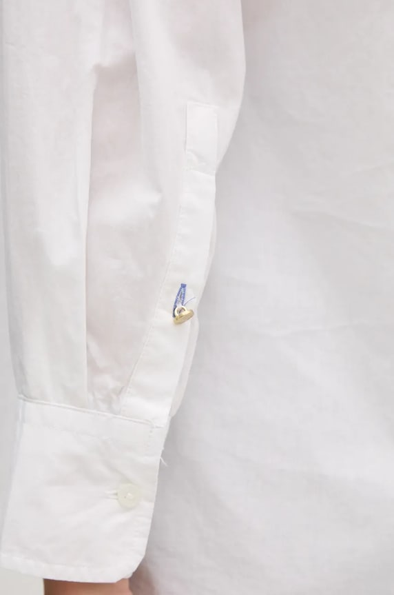 Bavlnená košeľa Pepe Jeans RITA PL304929 biela