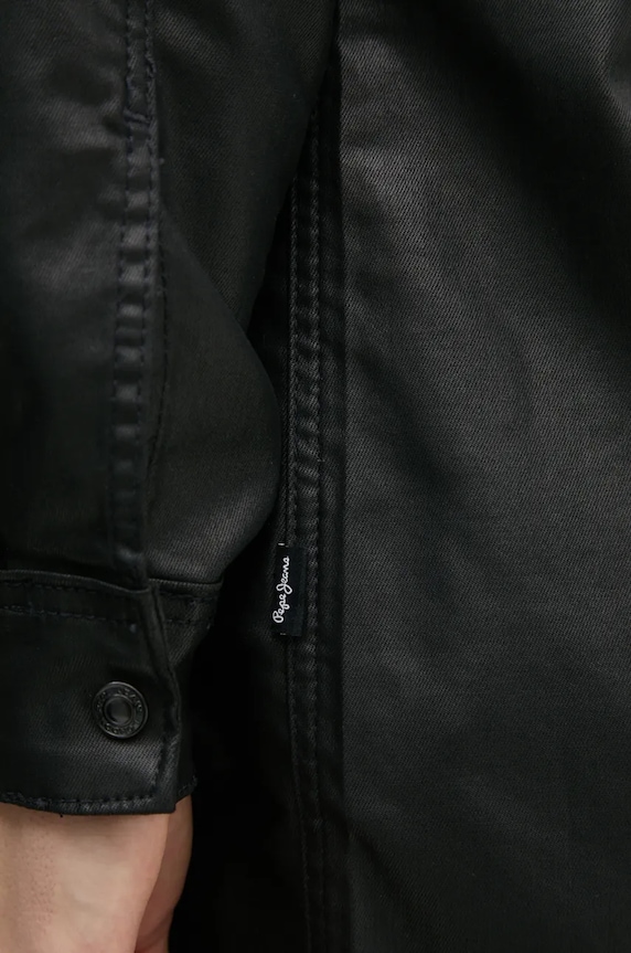 Košeľa Pepe Jeans OVERSHIRT PL304963XM5 čierna