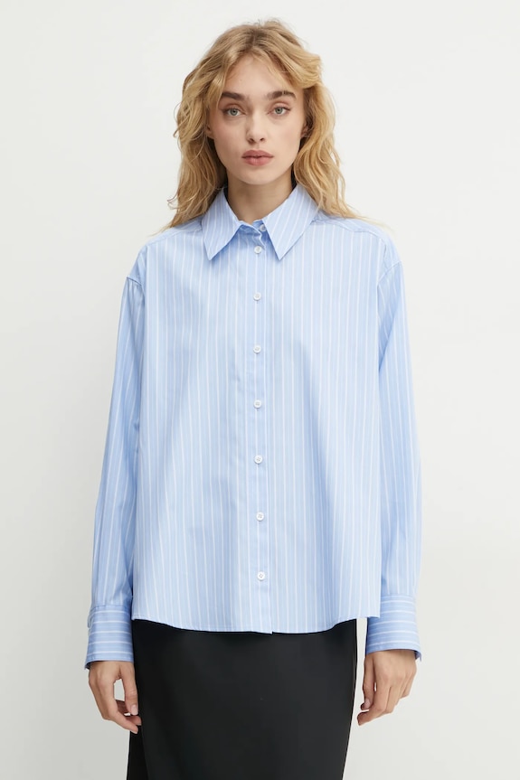 Pamučna košulja Ivy Oak casual plava IO112349