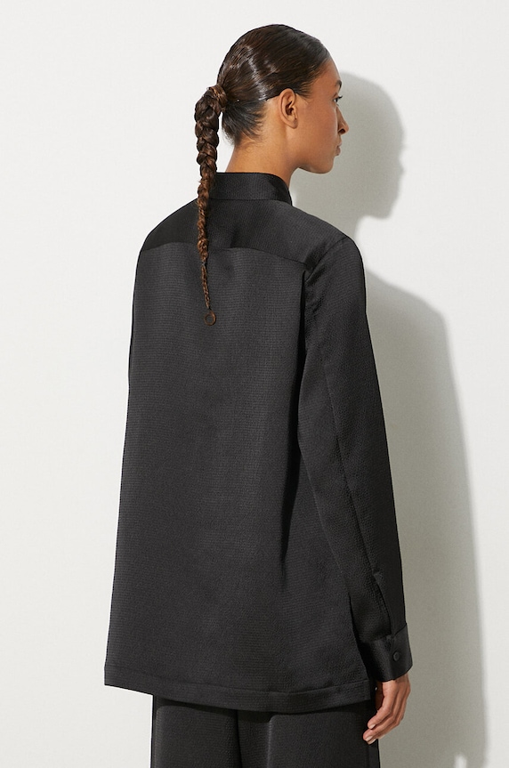 Clothing Y-3 shirt Tech Seersucker Shirt IN4397 black