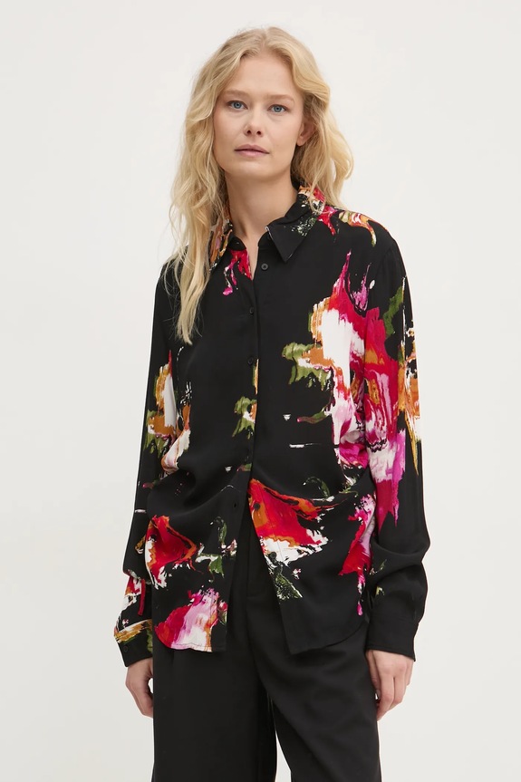 Desigual koszula NAGOYA regular czarny 24WWCW15