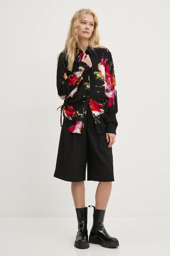 Desigual koszula NAGOYA 24WWCW15 czarny AW24