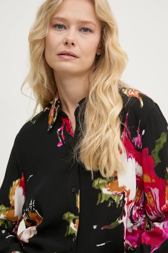 Desigual koszula NAGOYA czarny 24WWCW15
