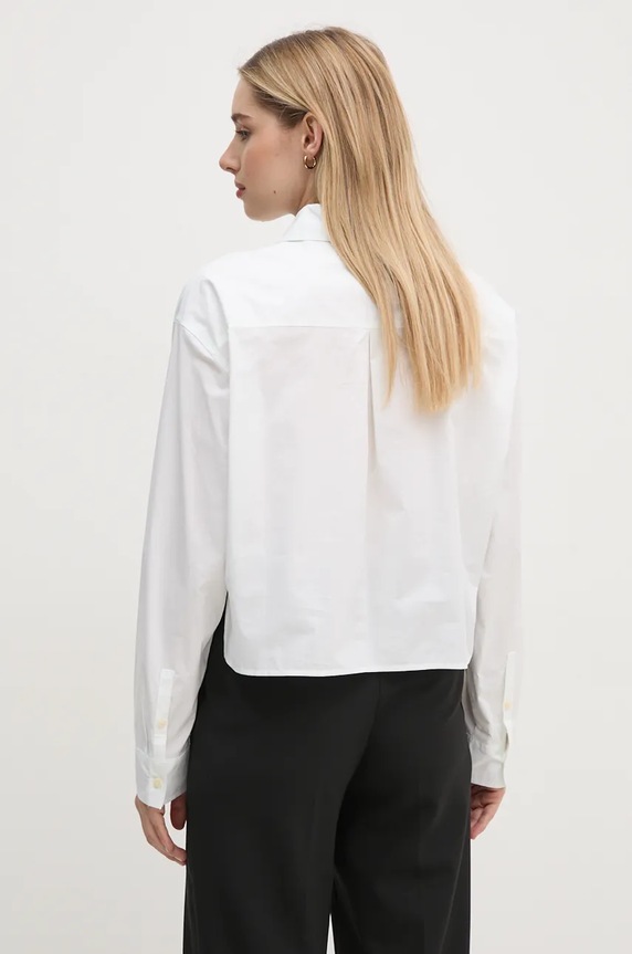 Îmbrăcăminte Calvin Klein Jeans camasa din bumbac J20J224623 bej