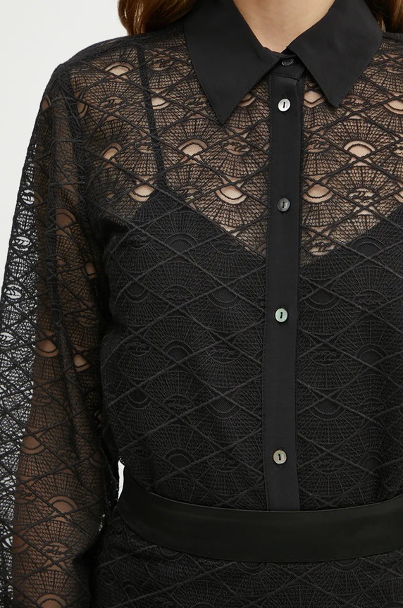 Karl Lagerfeld koszula 246W1609 czarny
