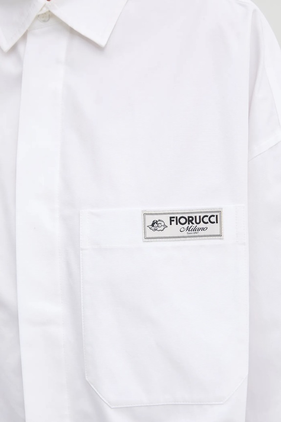 Fiorucci koszula bawełniana U01FMTLO230CO02WH01 biały