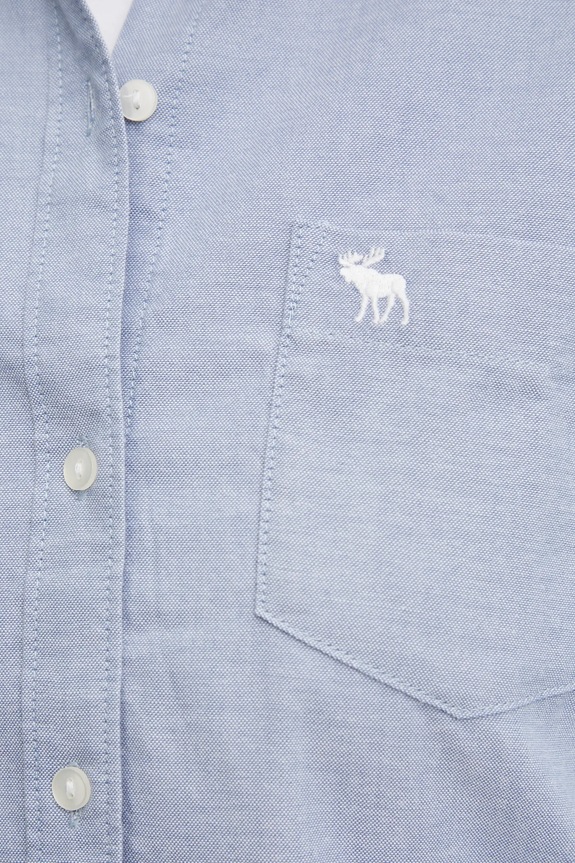Abercrombie & Fitch koszula KI140.4429.220 niebieski