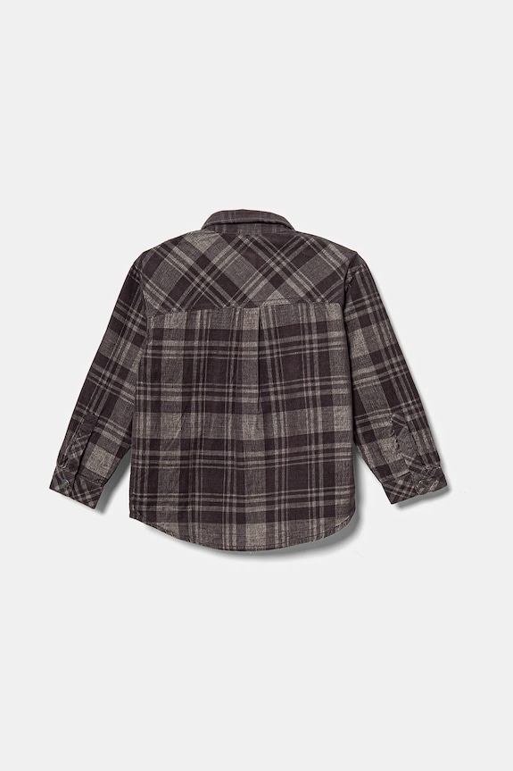 United Colors of Benetton gyerek kordbársony ing 50VWCQ03L.G.Seasonal barna AW24