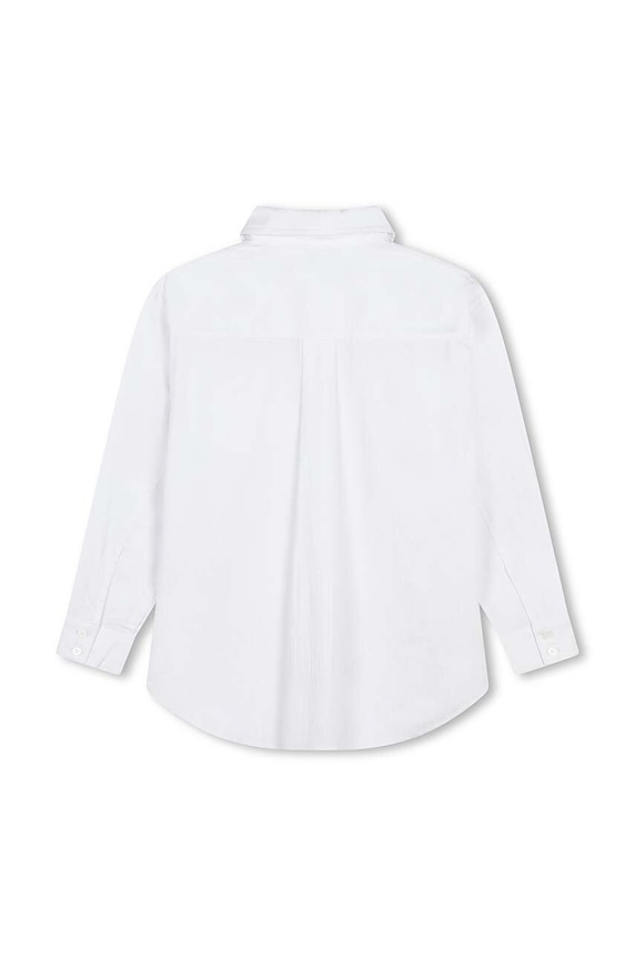 Marc Jacobs camasa de bumbac pentru copii W60254.114.150 alb AW24