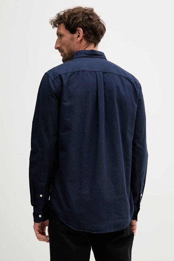 Abbigliamento Tommy Hilfiger camicia in cotone MW0MW35774 blu navy