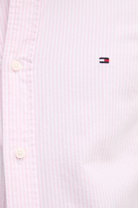 Bavlnená košeľa Tommy Hilfiger MW0MW36238 ružová