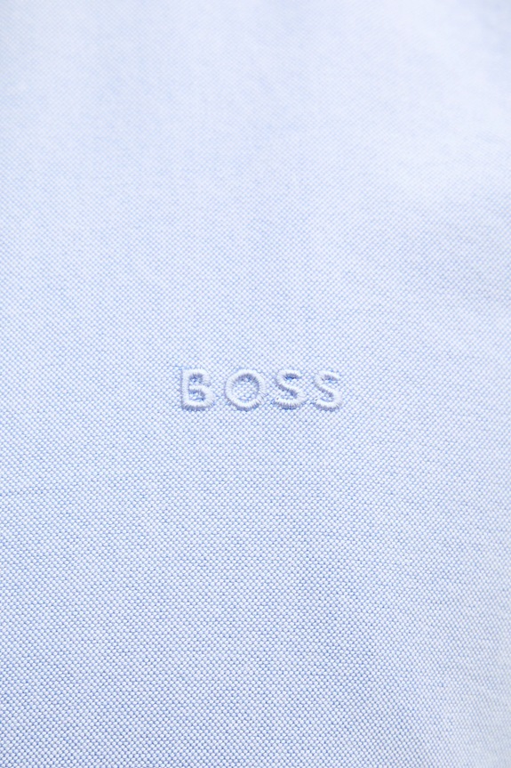 Βαμβακερό πουκάμισο BOSS 50520265 μπλε