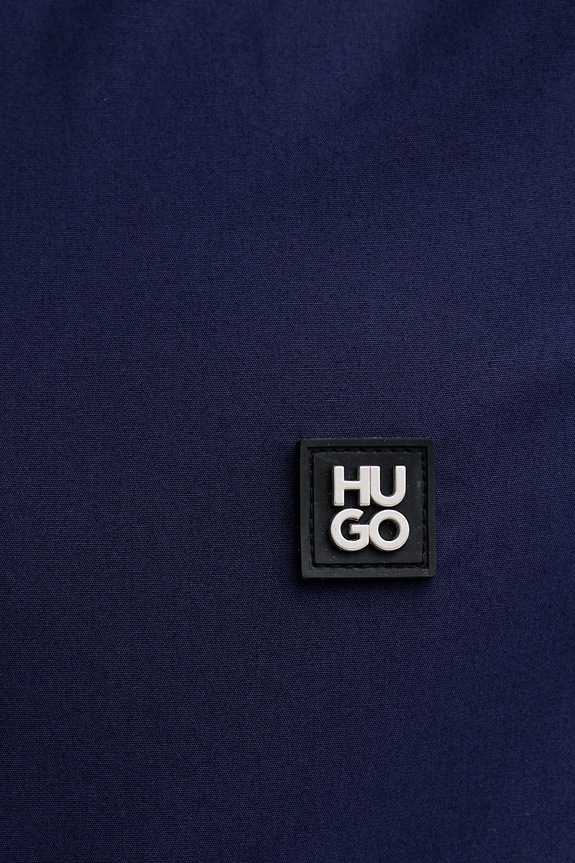 HUGO cămașă bărbați din bumbac cu elastan Ermo 50505315 bleumarin