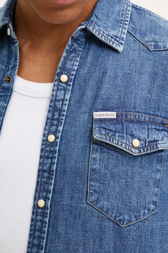 Guess Jeans koszula jeansowa M4YH55.D5EI1