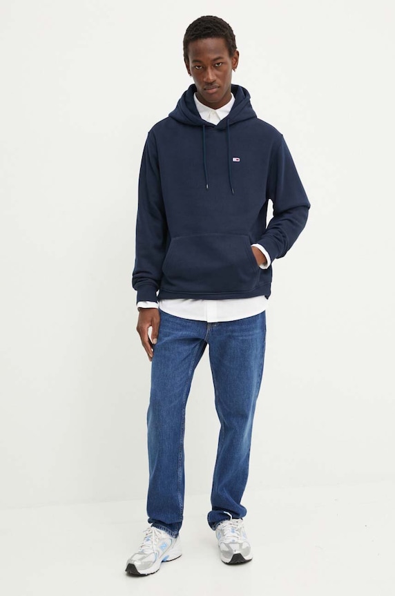 Oblečení Bavlněná košile Tommy Jeans DM0DM19525 bílá