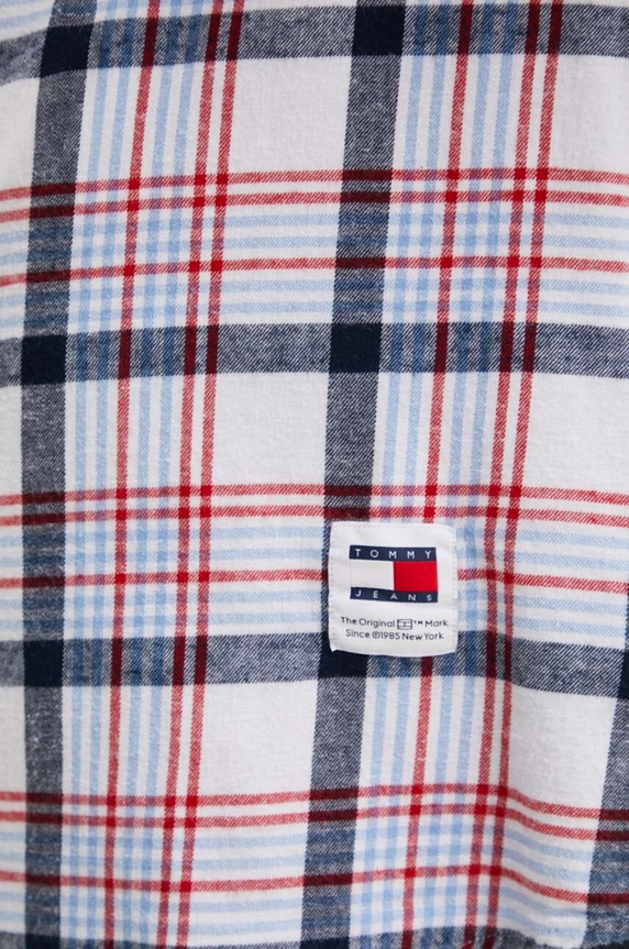 Tommy Jeans koszula bawełniana DM0DM19532 biały NC24