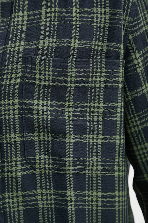 Marc O'Polo koszula bawełniana 429730542058 niebieski AW24