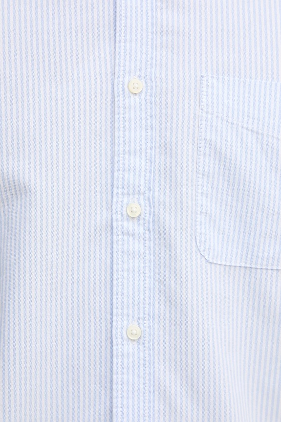 United Colors of Benetton πουκάμισο ανδρικό βαμβακερό 5FGBUQ04C μπλε