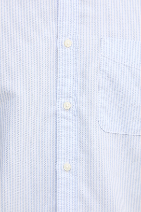 United Colors of Benetton πουκάμισο ανδρικό βαμβακερό 5FGBUQ04C μπλε