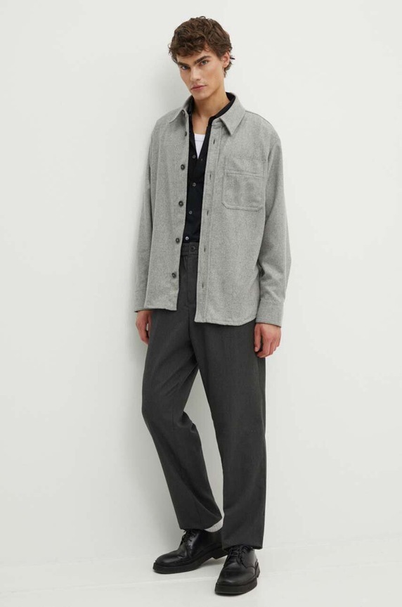 Košile Theory J0794505 černá AW24