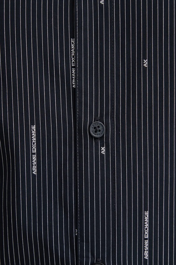 Bavlnená košeľa Armani Exchange 6DZC06.ZN5DZ tmavomodrá