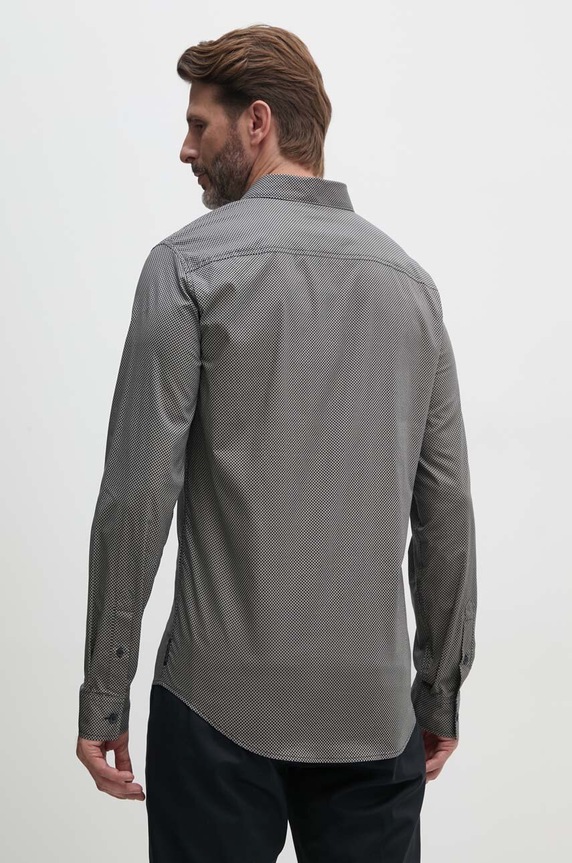 Armani Exchange koszula beżowy 6DZC25.ZNEAZ