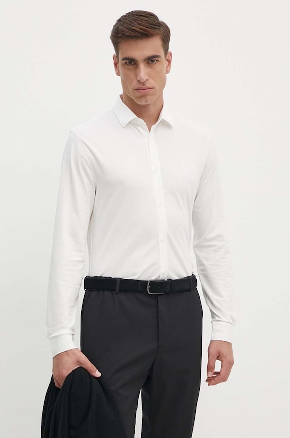 Armani Exchange koszula biały 6DZCHJ.ZJEAZ