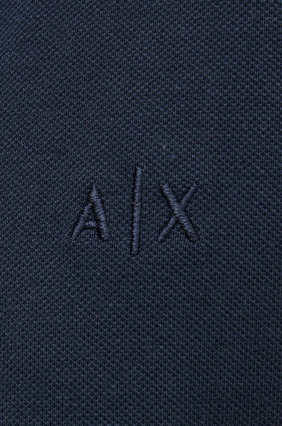 Armani Exchange koszula 6DZCHJ.ZJEAZ granatowy AW24