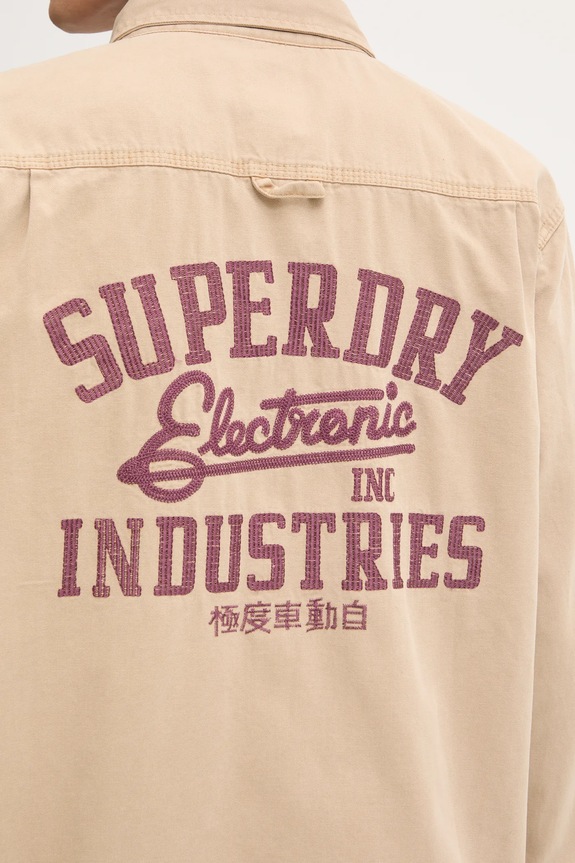 Superdry camasa din bumbac M4010891A.5YE