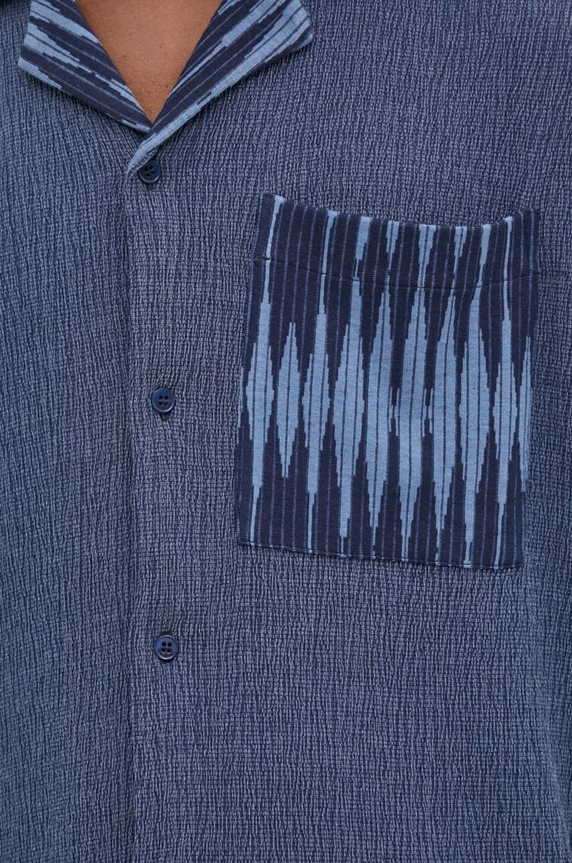Desigual camicia ALFRED 24WMCK02 blu