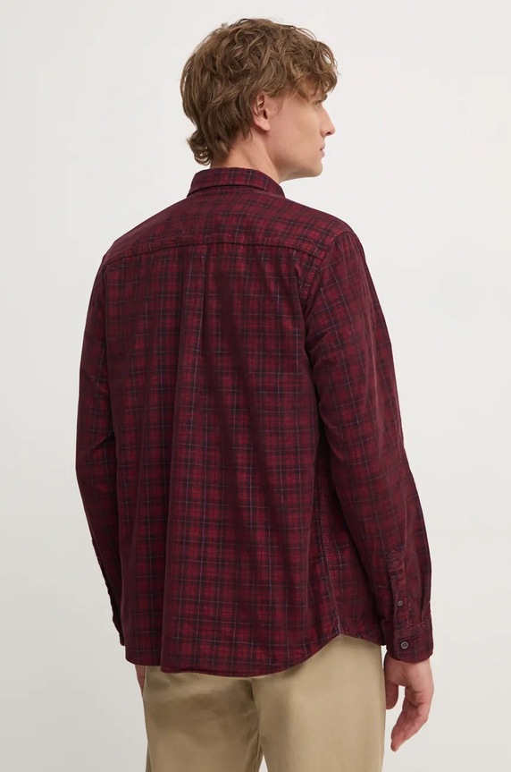 Odjeća Košulja od velura Pepe Jeans MAREL PM308725 bordo