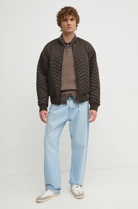 Odzież Pepe Jeans koszula MESSON PM308731 brązowy