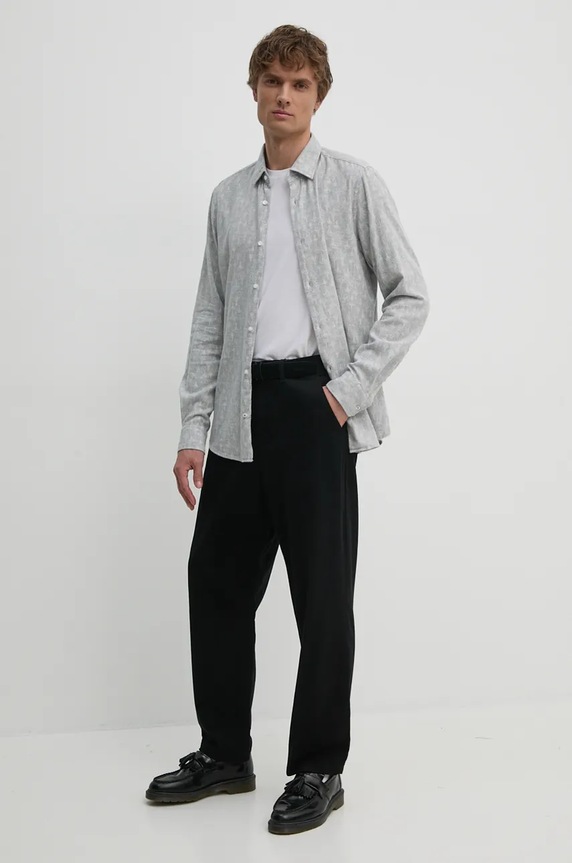 Joop! pamut ing 30043581 szürke AW24