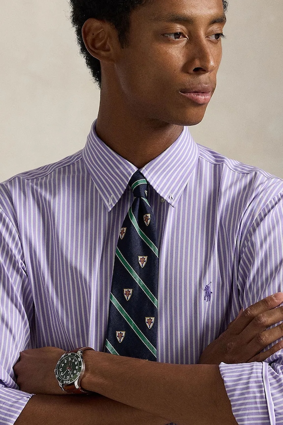 Oblečenie Košeľa Polo Ralph Lauren 710929346 fialová