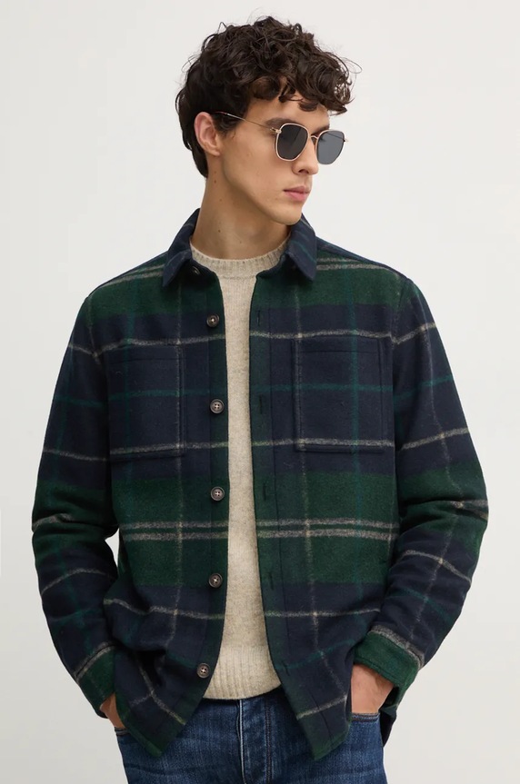 Barbour shirt jacket other green MOS0400