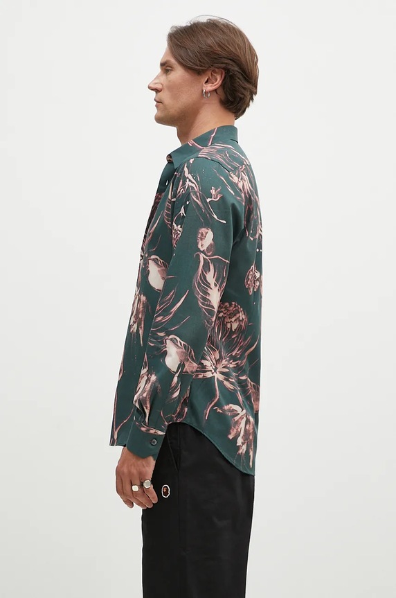 Рубашка Paul Smith M1R.006L.N02517 серый AW24
