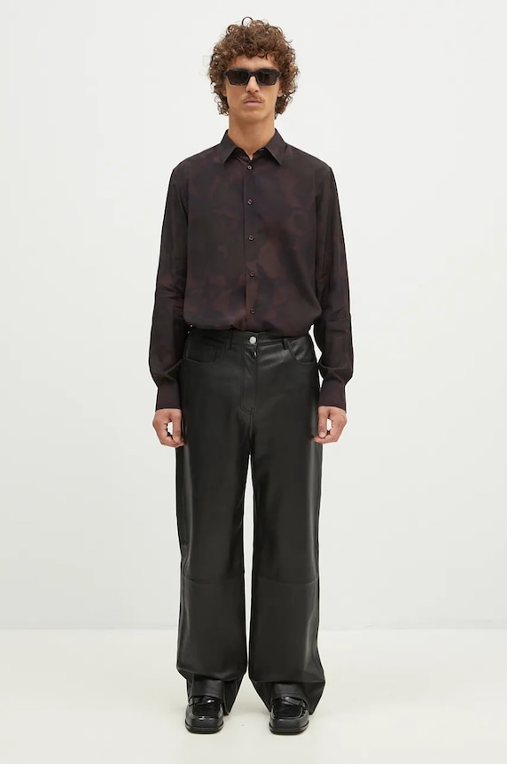 Paul Smith koszula M1R.901U.N02490 brązowy