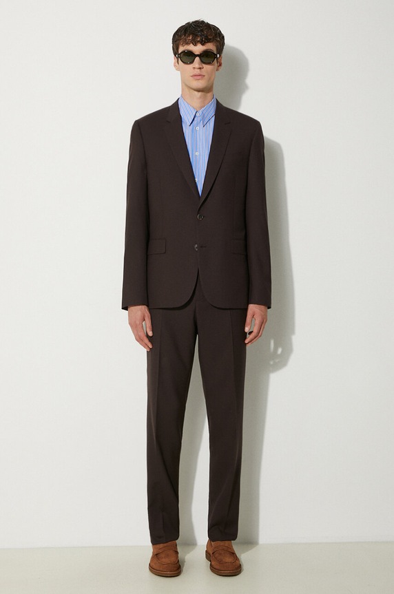 Paul Smith koszula bawełniana M1R.700Y.N02387 niebieski AW24