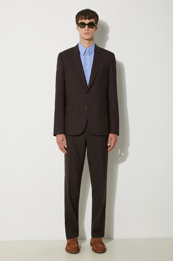 Paul Smith koszula bawełniana M1R.700Y.N02387 niebieski AW24