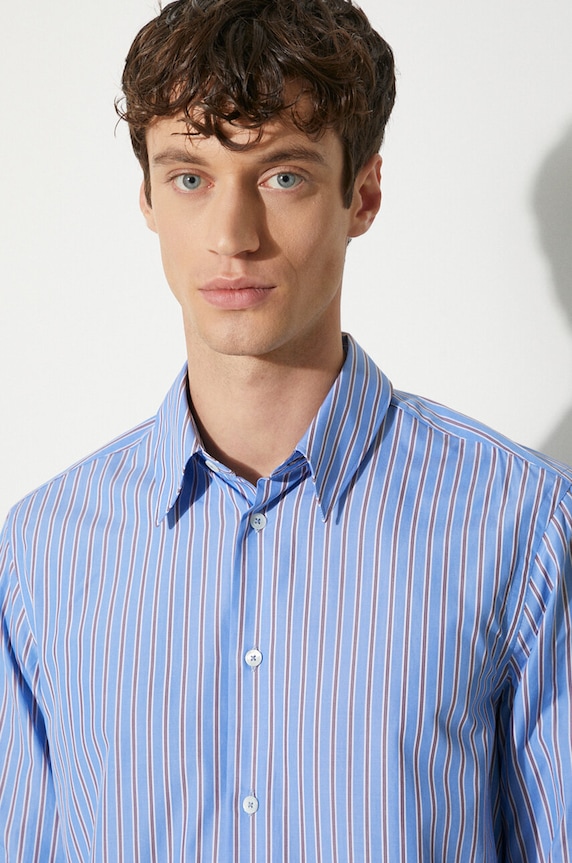 Paul Smith koszula bawełniana M1R.700Y.N02387 niebieski
