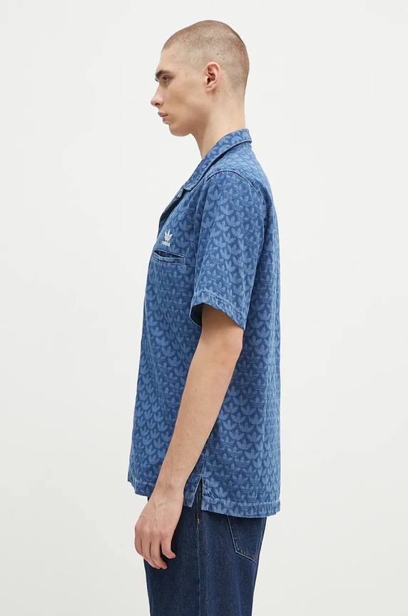 adidas Originals denim shirt IX6731 blue AW24