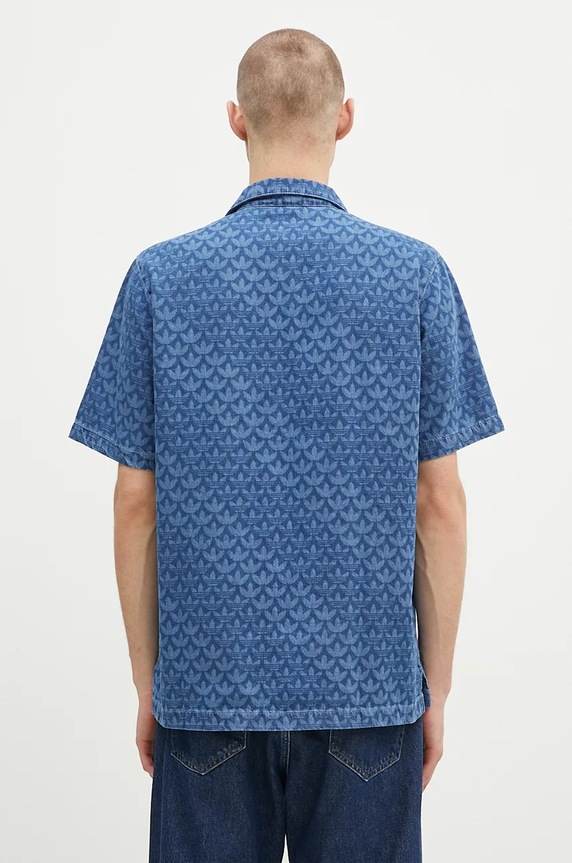 Clothing adidas Originals denim shirt IX6731 blue
