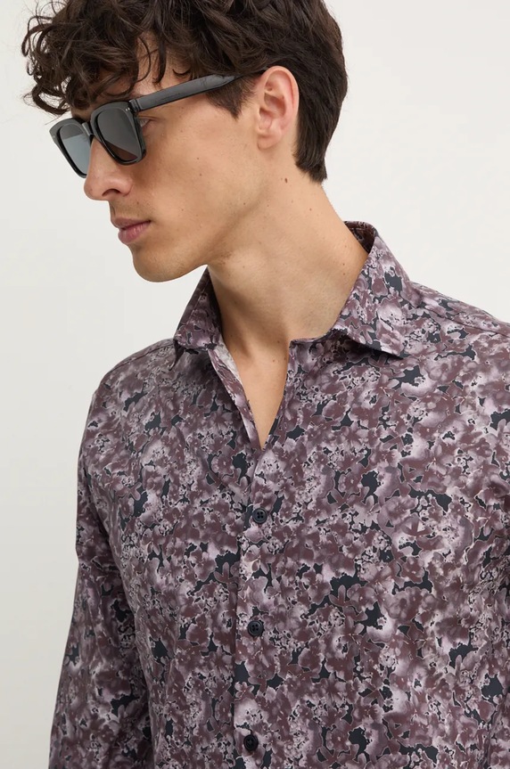 Lindbergh camicia marrone 30.203686.BROWN