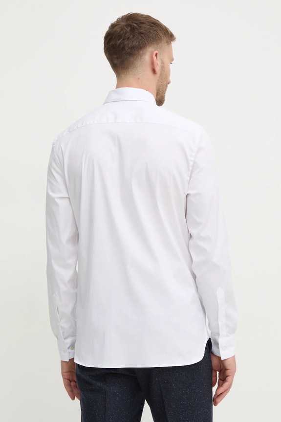 Abbigliamento Lacoste camicia CH5253 bianco