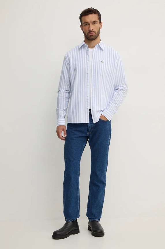 Одяг Сорочка Lacoste CH5623 блакитний