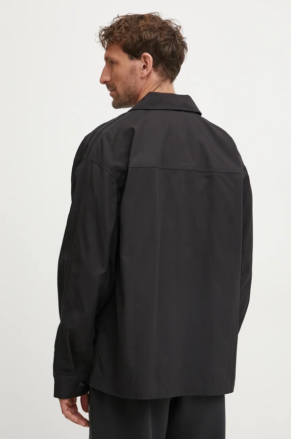 Oblečenie Bavlnená košeľa adidas Originals Premium Essentials Shirt IW0996 čierna