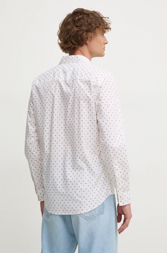 Sisley camasa din bumbac alb 5WNKSQ041