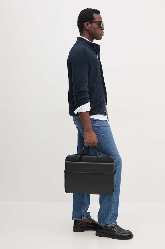 Îmbrăcăminte Calvin Klein camasa K10K113537 albastru