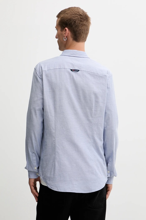 Îmbrăcăminte Tommy Jeans cămașă DM0DM09594 albastru
